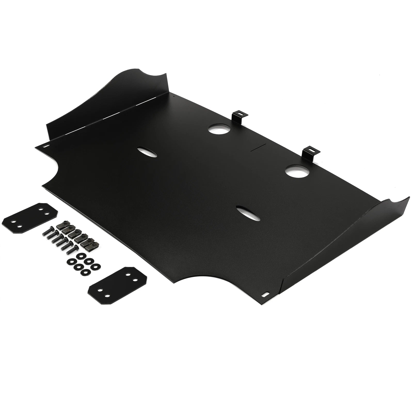 Powder-Coated Black Rear Skid Plate for Ford F150 2015–2024