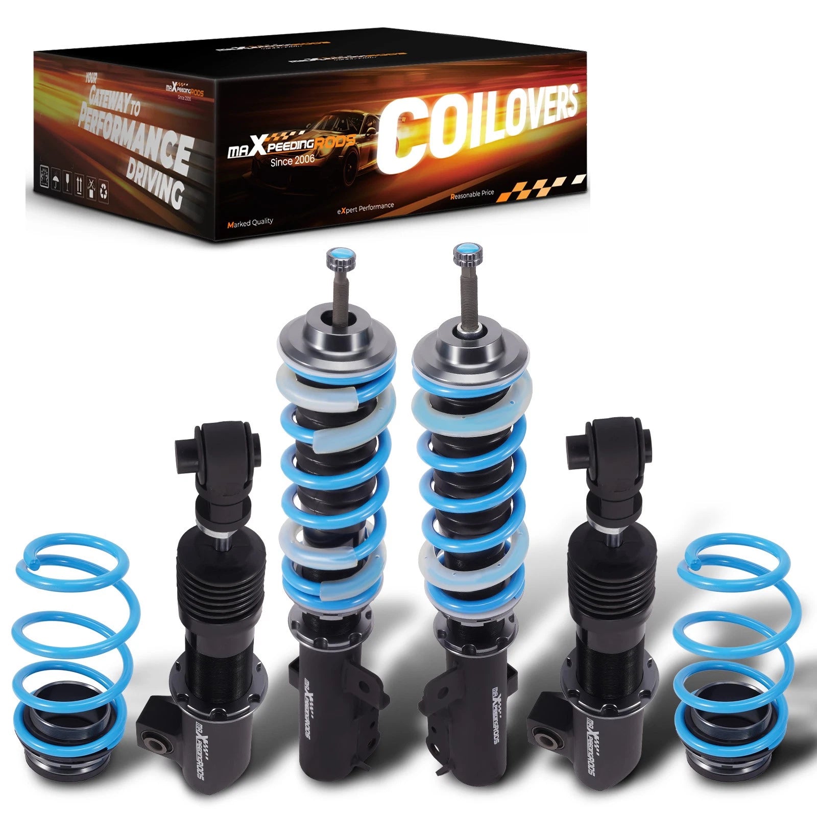 24 Way Adjustable Coilovers for Kia Soul (2010-2013)