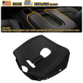 Center Console Lid Armrest Cover for Chevy Silverado (2019–2024) PU Leather Black