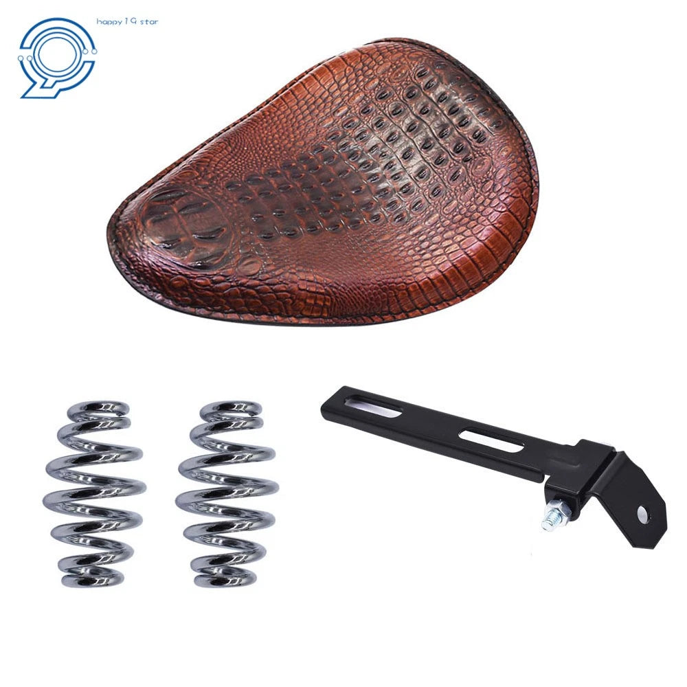 Solo Seat for Honda Shadow Spirit ACE VT 1100 750 (1997–2007) Brown