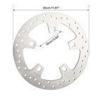 2x 11.8" Front Brake Rotors for Harley Touring Road Street Glide (2014–2023)