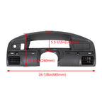 Instrument Cluster Dash Panel Bezel Cover for Ford Bronco F150 F250 (1992–1997)