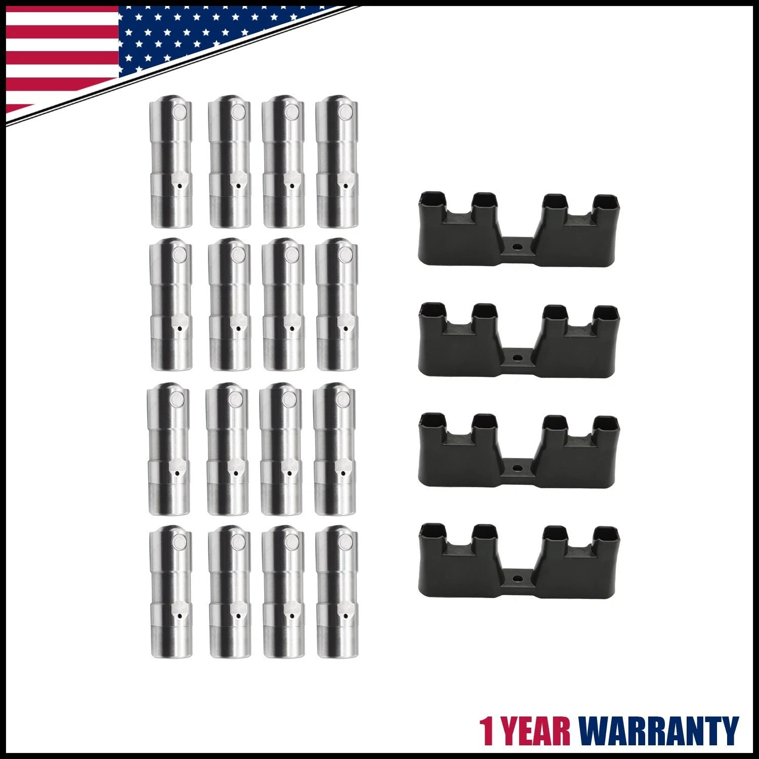 Set of 16 GM LS7 Lifters for LS/LQ 4.8/5.3/5.7/6.0/6.2L (2005–2023)