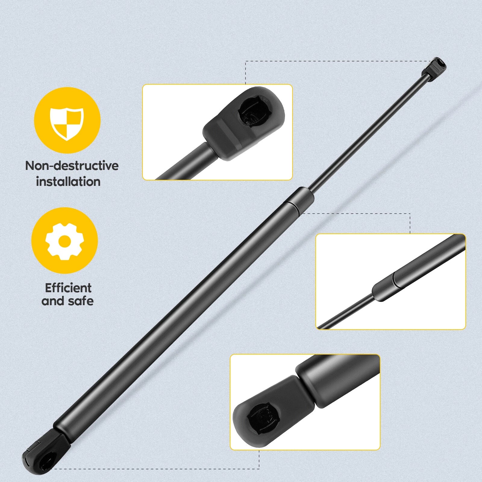 2X Front Hood Lift Supports for Acura MDX (2001–2006)