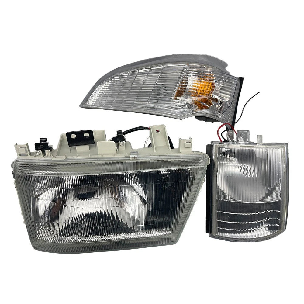 LH Headlight with Corner Lamp & Marker Light for Mitsubishi FUSO FE140-FE180
