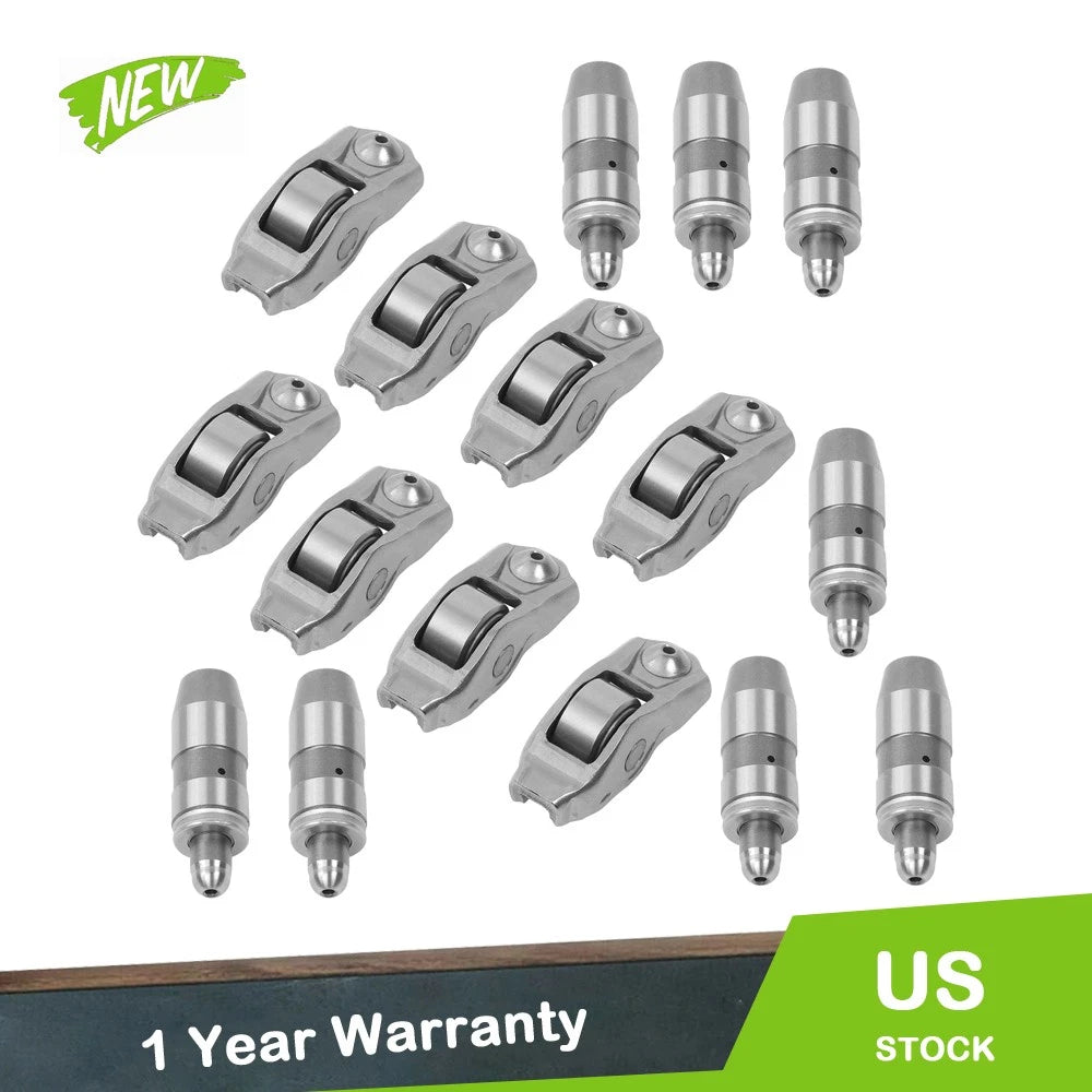 Set of 16 Rocker Arms and Lifters for Dodge Ram 1500 (2002–2012)