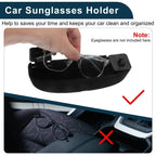 Case for BMW X3 Eyeglasses Holder Storage Suede Black (2021 - 2023)