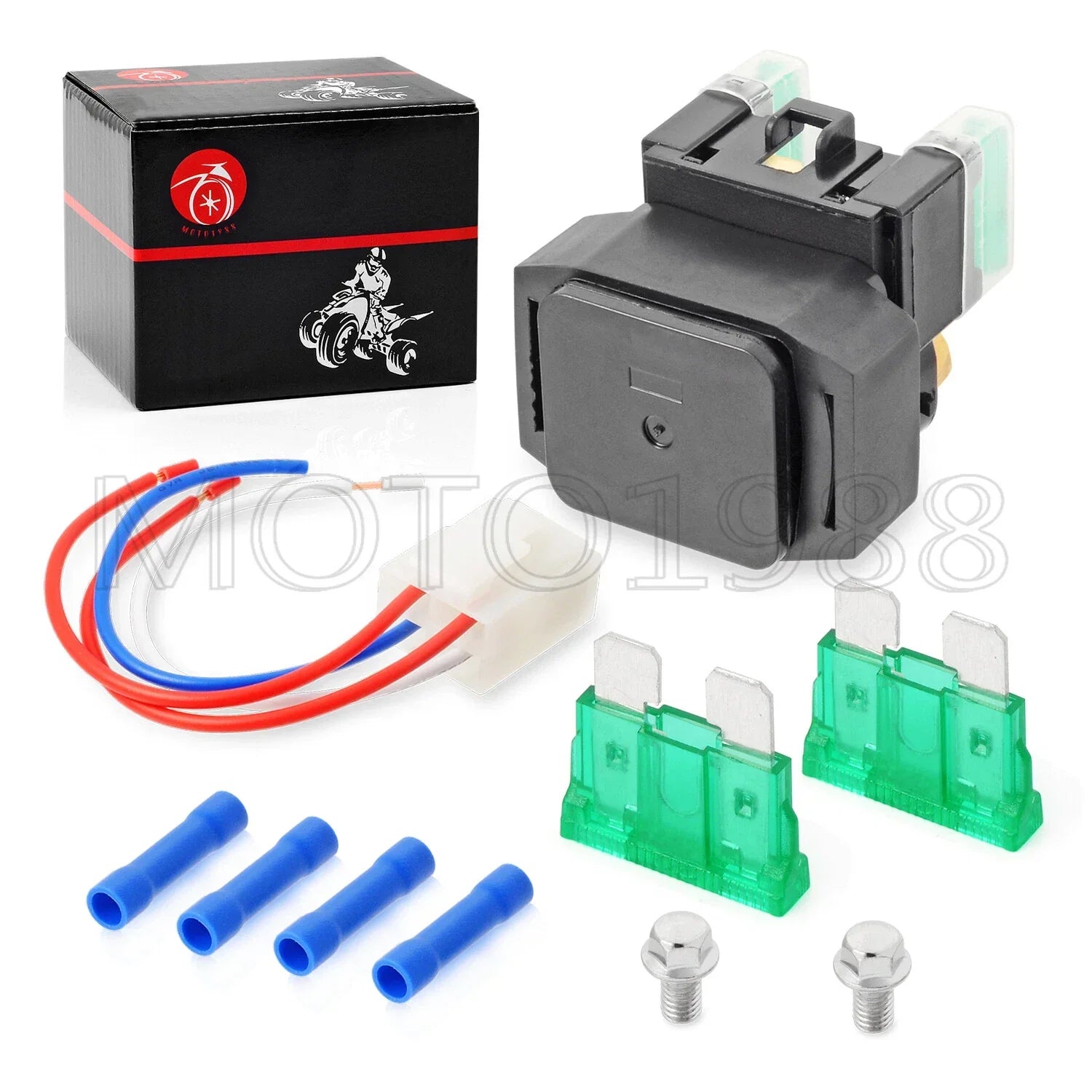 Starter Solenoid Relay W Plug for Yamaha YFZ450/YZFR7 (1999–2013)