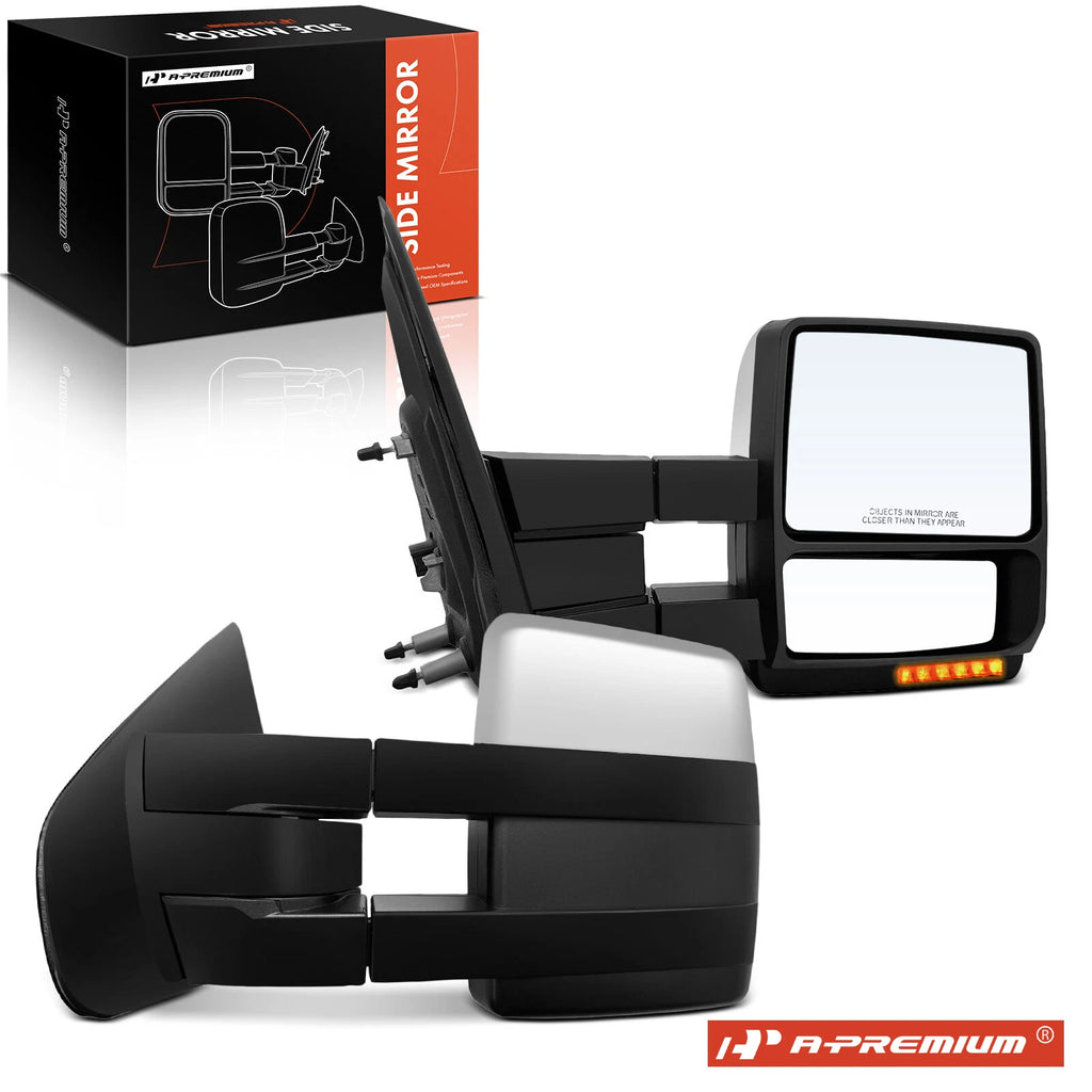 2X Power Adjust Towing Mirrors for Ford F-150 (2008–2014)