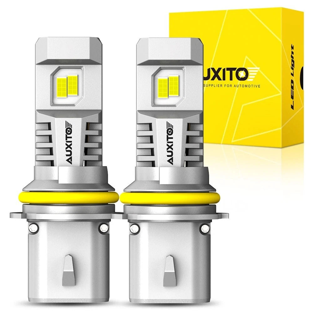 2X 9007/HB5 LED Headlight Bulb Kit for 6500K White