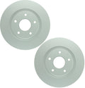 Set of 2 Bosch QuietCast Front Brake Disc Rotors for Dodge Jeep Mitsubishi Chrysler