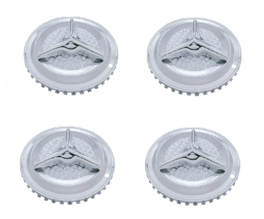 Set Chrome 13 in Hubcaps for Oldsmobile Fiesta Style (2005–2015)