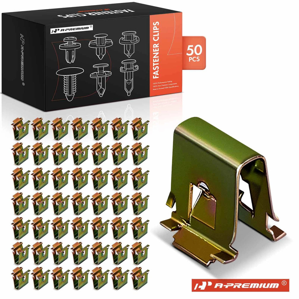 50Pcs Trim Panel Retainer Clips for BMW E36 E46 (1990–2006)