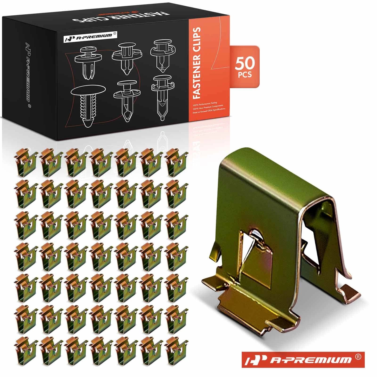 50Pcs Trim Panel Retainer Clips for BMW E36 E46 (1990–2006)