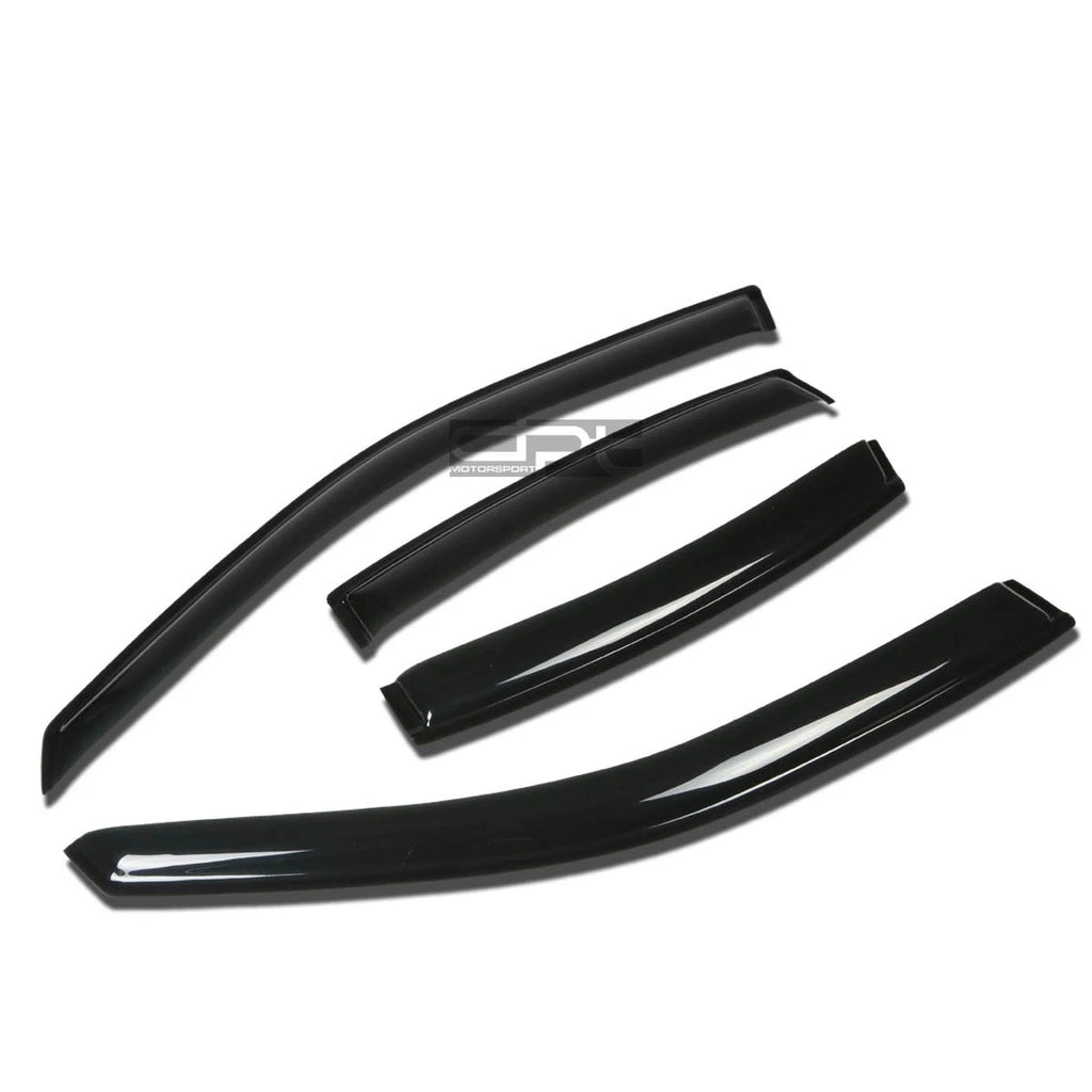Set of 4 Window Visors for Pontiac Bonneville (2000–2005) Smoke Tint