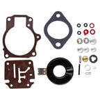 Carburetor Rebuild Kit with Float for Johnson Evinrude 65 70 75 HP (N/A)