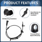 ABS Wheel Speed Sensor No.AE932C190BE for Ford Flex (2010–2019) Rear