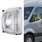 Left Side Mirror Turn Signal Light for 2018-2023 Mercedes Sprinter