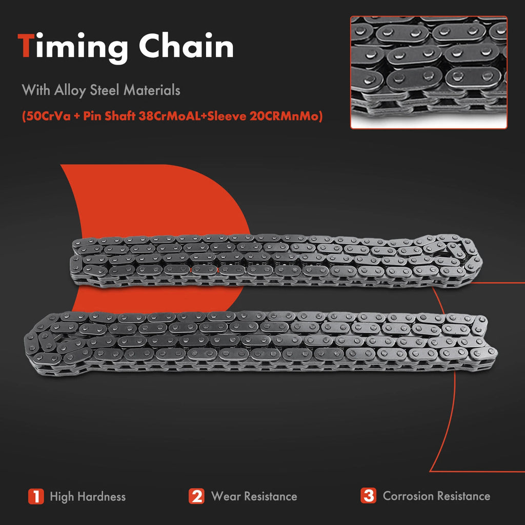 11x Timing Chain Kit for Ford F-150, Expedition, F-250, Lincoln (2002–2003)