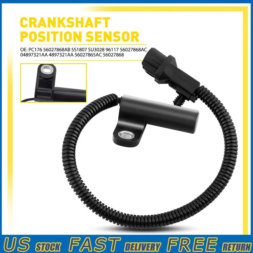 Crankshaft Position Sensor for Jeep Grand Cherokee 4.0L L6 (1993–1998) 56027868 EV