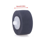 Rubber Pinch Roller Wheel 13x6x2mm for Cassette Tape Playback (Axial Type)