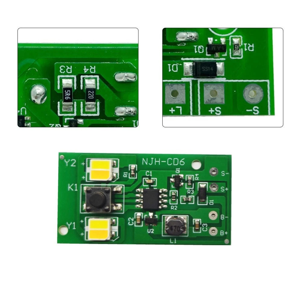 Solar Circuit Board 1 2V with 8 Lighting Modes for Various Applications