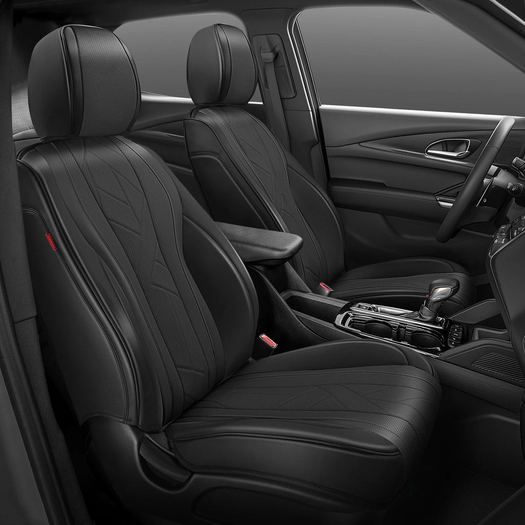 Set of 4 Universal Touring Series Seat Covers for Car SUV Black
