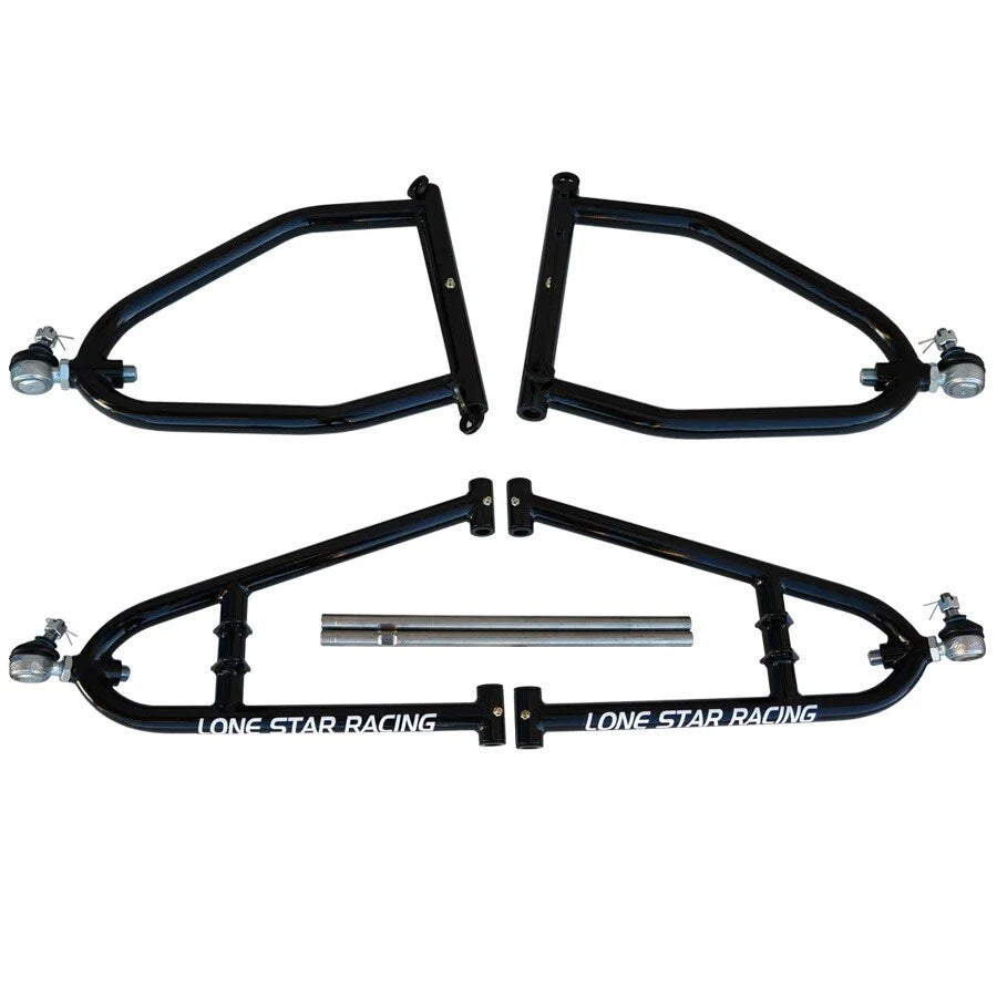 Lonestar Sport Extended A-Arms +2" & Streamline Brake Lines for Yamaha Raptor 660 (2001–2005)
