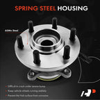 2X Front Wheel Hub & Bearing Assembly for Nissan Titan XD (2016–2024)