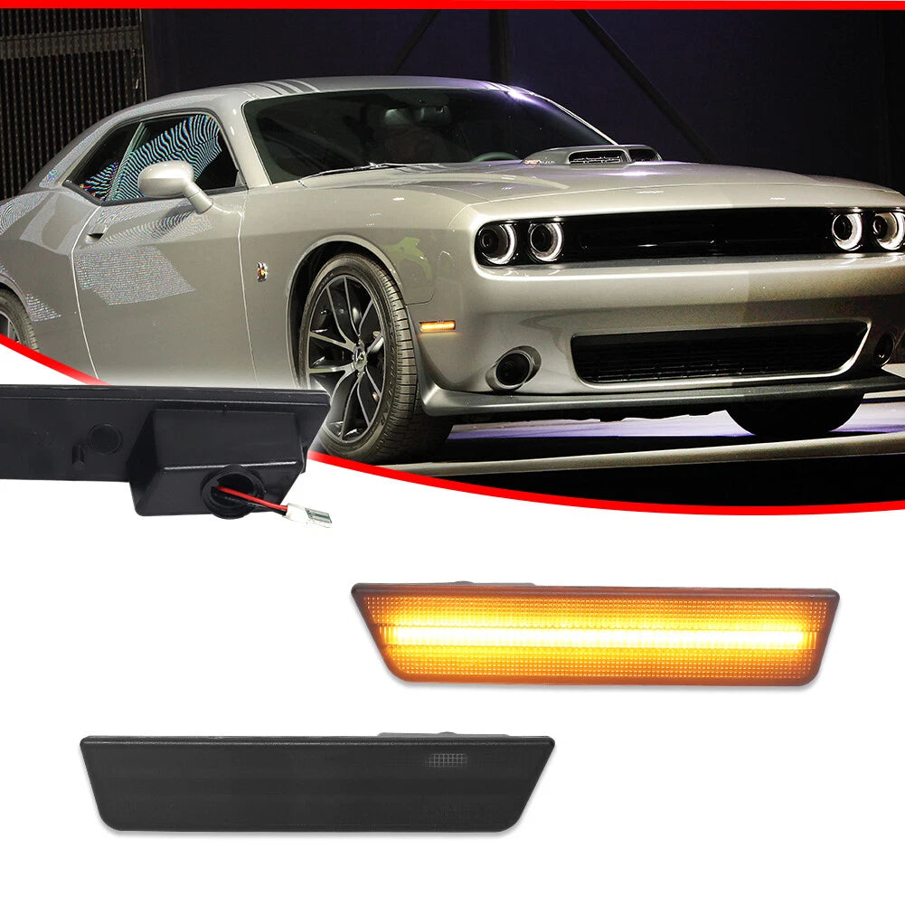 Side Marker Light Assembly Pair for Dodge Challenger (2008–2014)