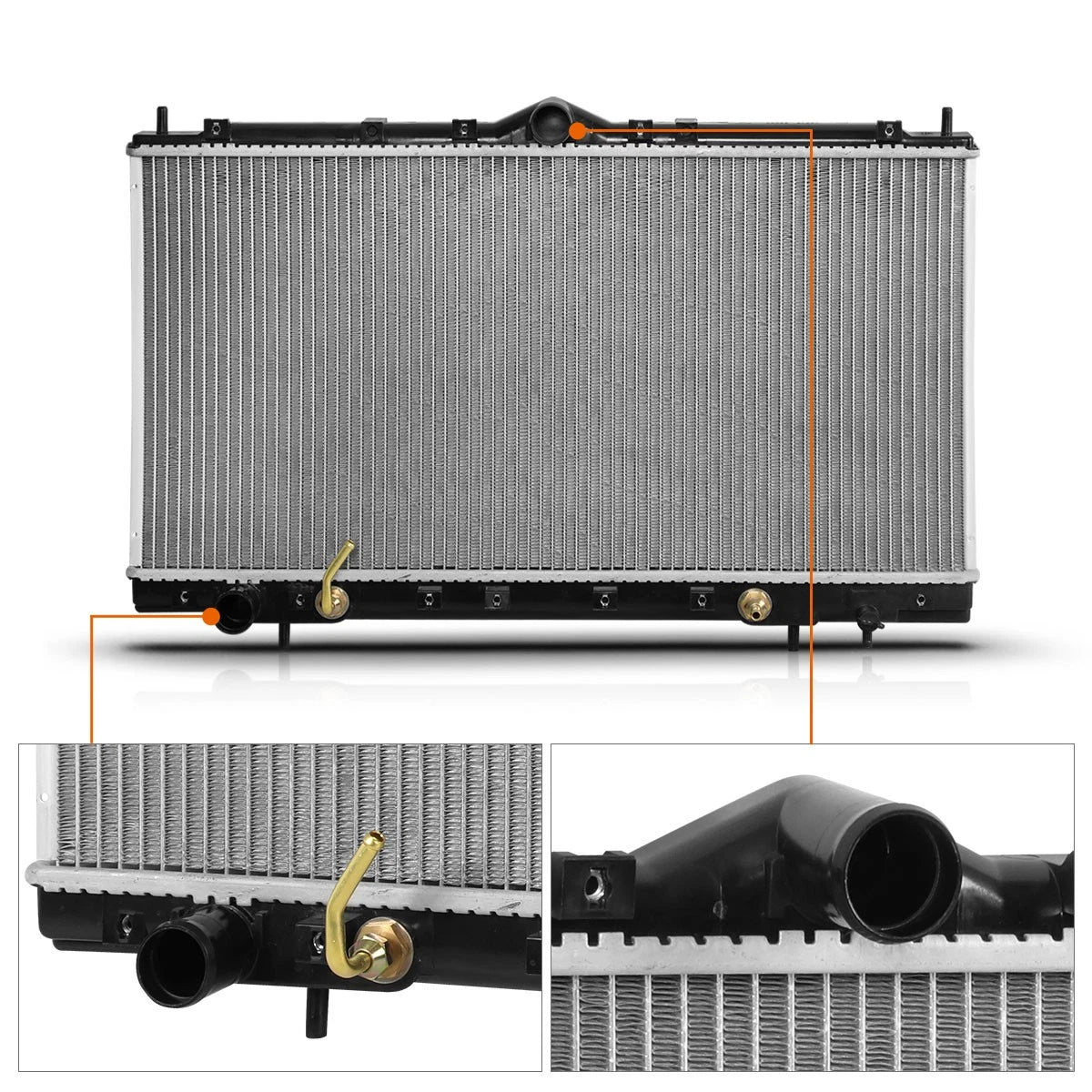 Aluminum Radiator DPI-1892 for Chrysler Sebring/Dodge Avenger (1995–2000)