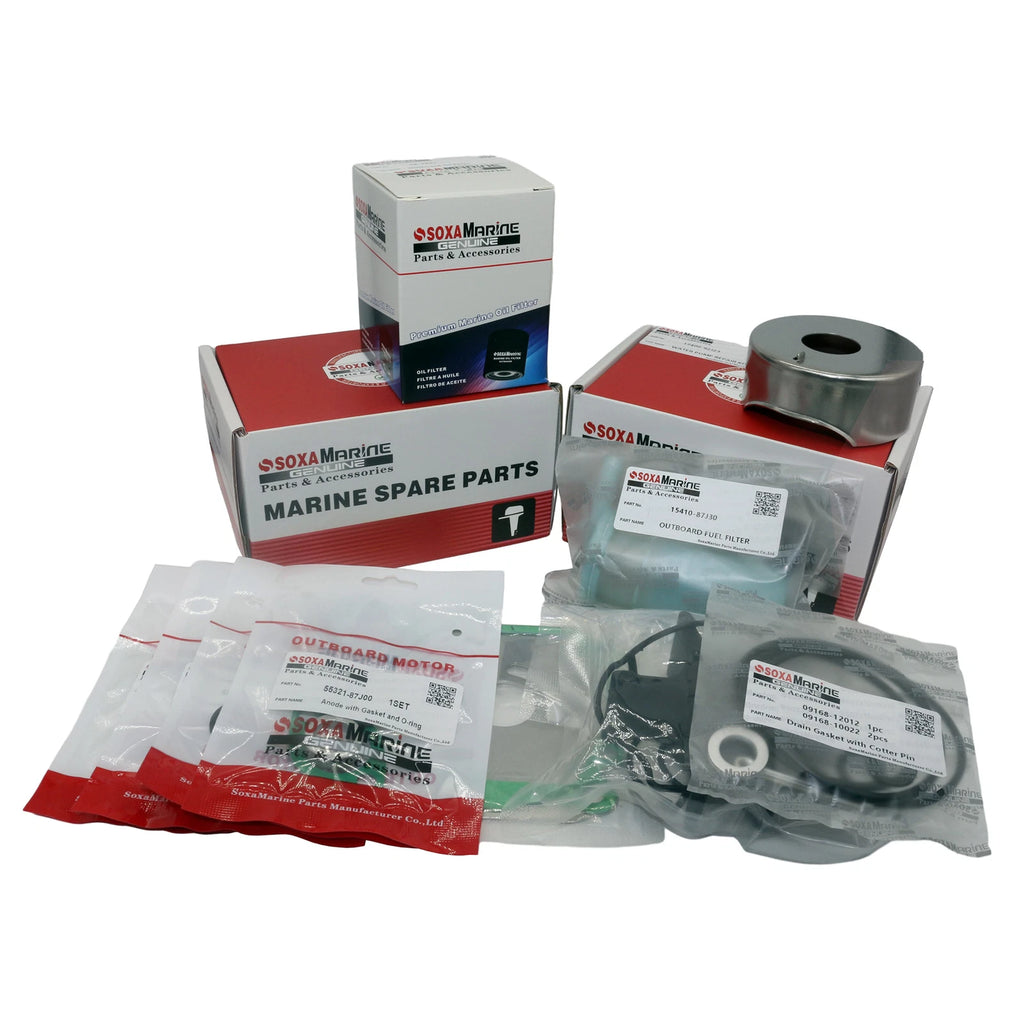Outboard Maintenance Kit for Suzuki DF 140 HP (2010–2012) 17400-92851 17400-92850