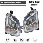 Fog Lights for Chevy Equinox (2018–2020) with Signal, Driver & Passenger Pair