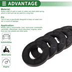Set of 5 Oil Seals NBR Rubber 32x62x8mm for Automotive Applications