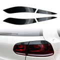 Rear Tail Light Eyelid Trim Cover for VW Golf 6 MK6 (2008-2013) Carbon Fiber