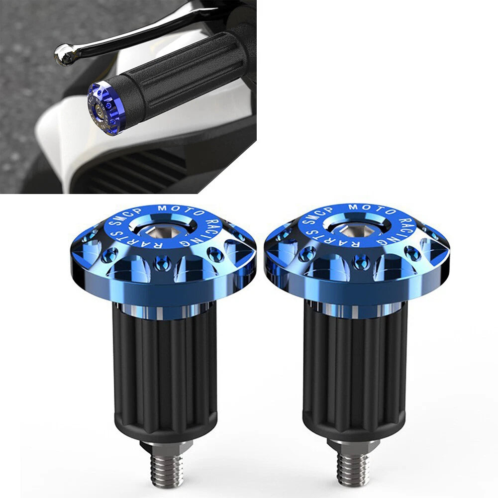 Handlebar Grips for Motorcycle Dirt Bike (7/8'', Blue)