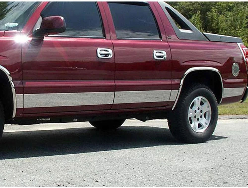 10p Luxury FX Chrome 5 1/2' Side Accent Trim for 00-06 Chevy Suburban