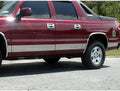 10p Luxury FX Chrome 5 1/2' Side Accent Trim for 00-06 Chevy Suburban
