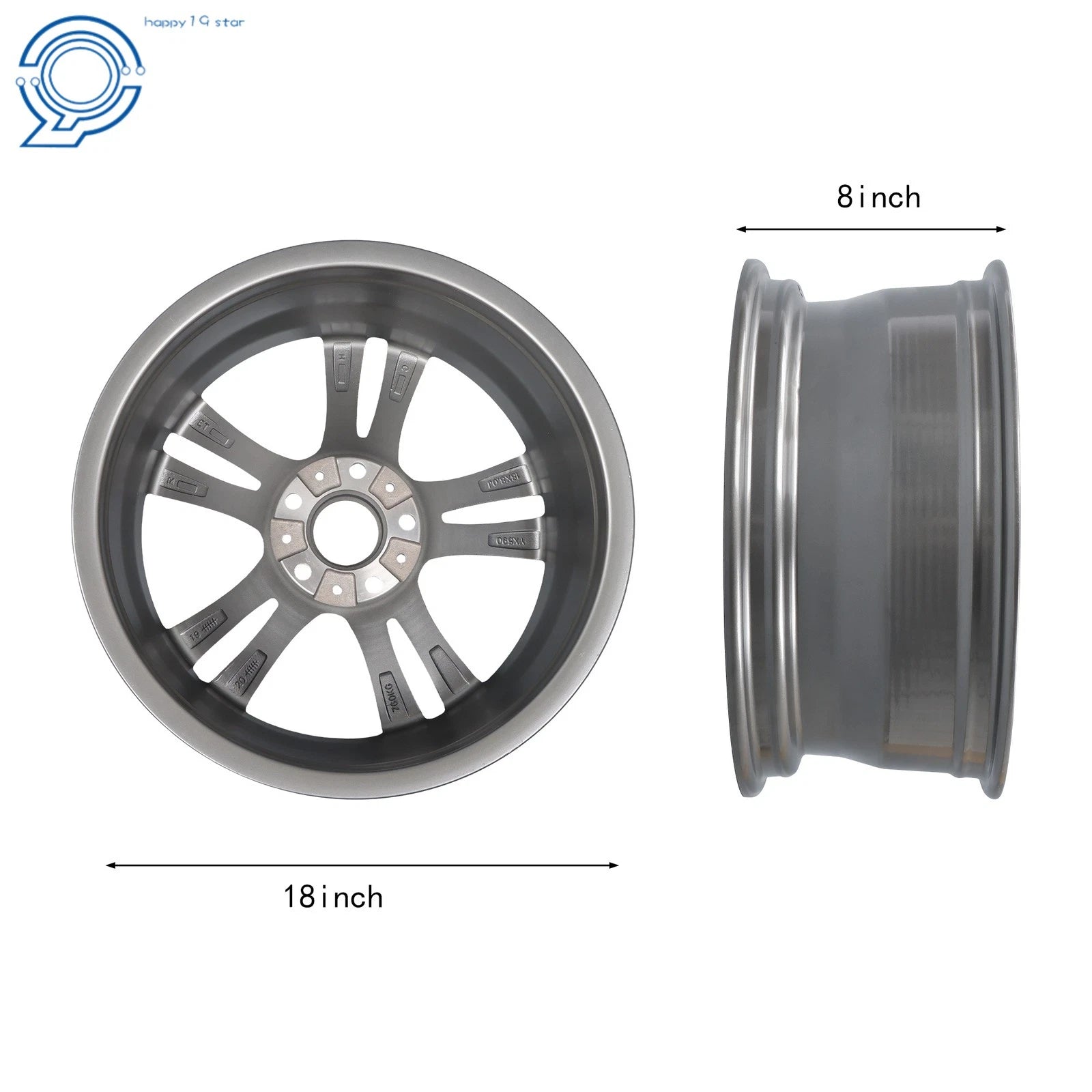 18" Wheel Rim for BMW 320i 328i 330i 335i 340i 428i 430i 435i 440i (2012–2020)