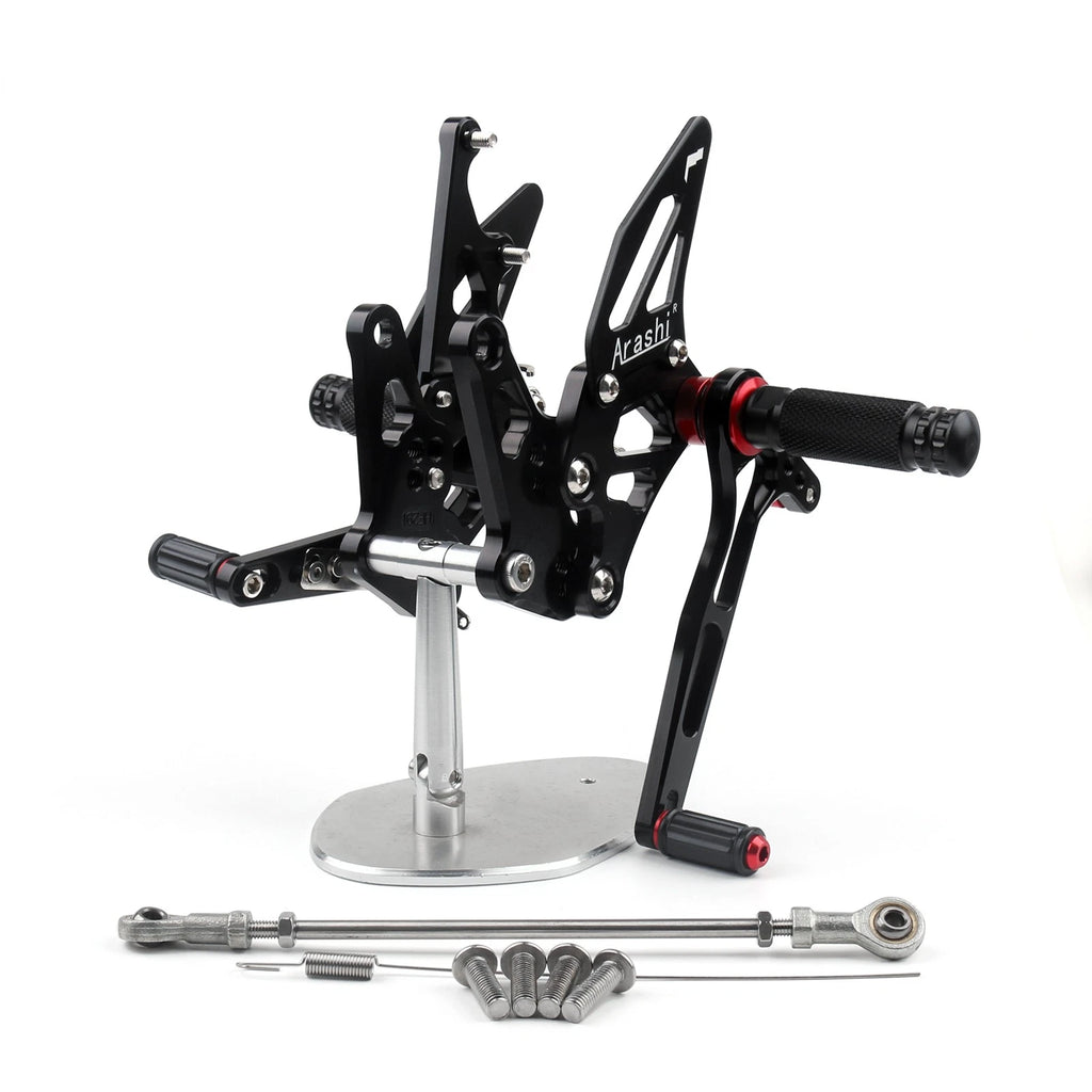 CNC Aluminum Rearsets Footpegs for Suzuki GSX 1300R Hayabusa (1999–2020)