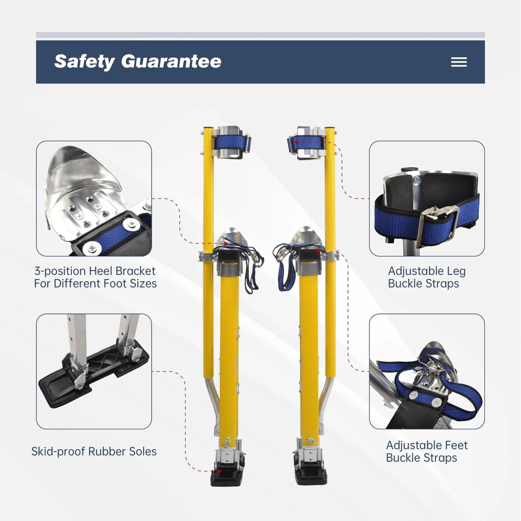 Drywall Stilts for Taping Painting (24-40 Inch)