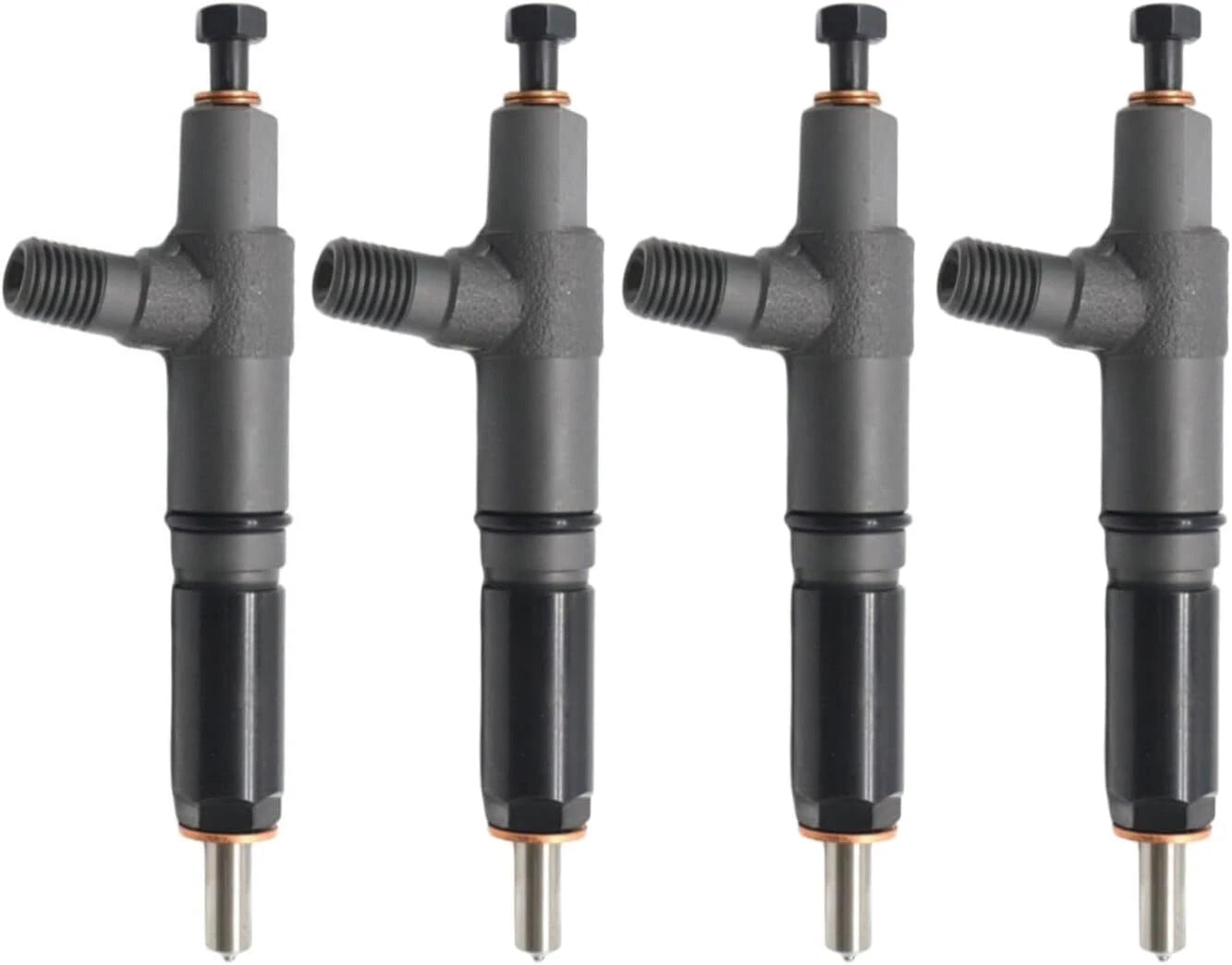 Set of 4 Fuel Injectors for Kubota V2203MDI (1G796-53002)