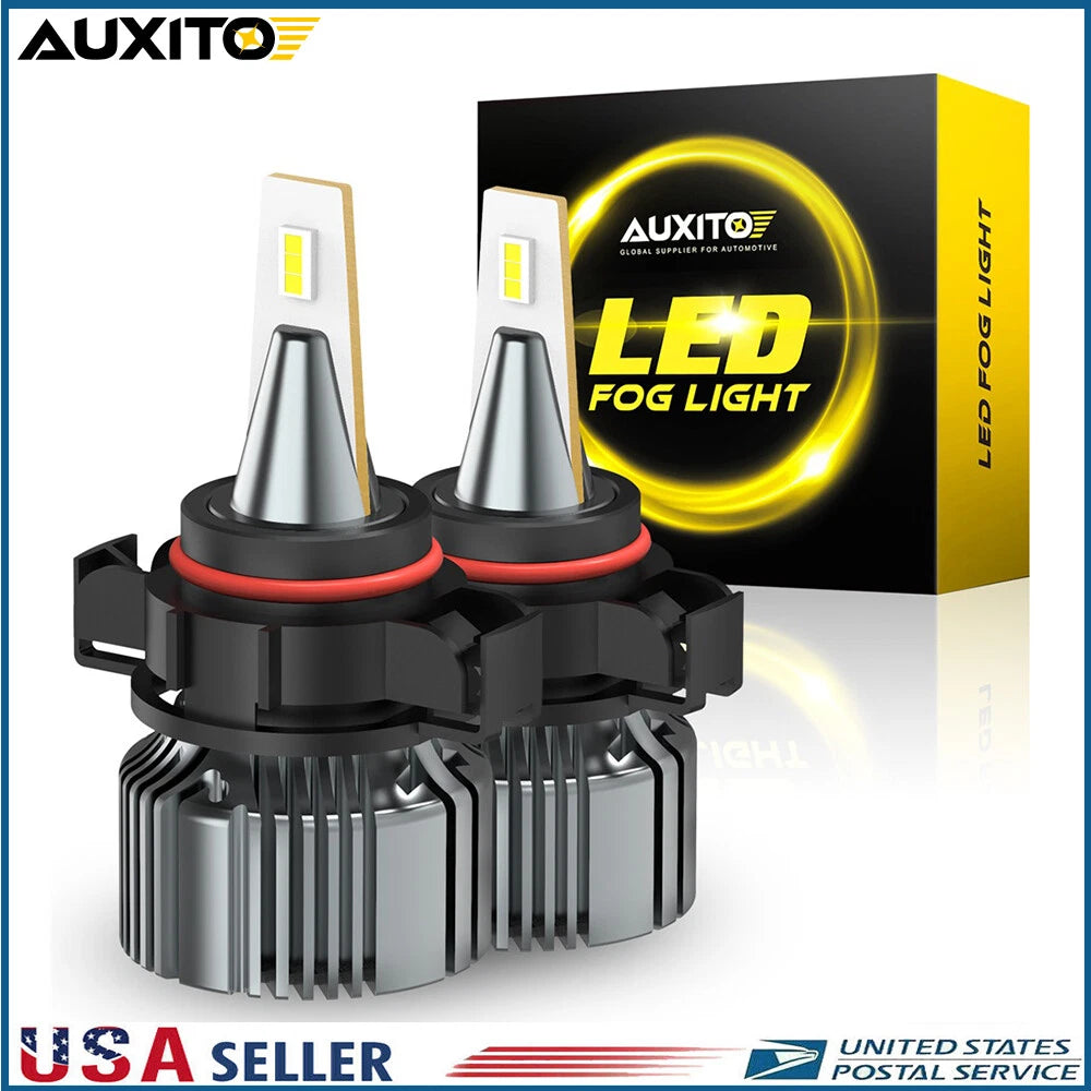 2X AUXITO LED PSX24W Fog Light Bulbs for [Make Model] ([YYYY–YYYY])