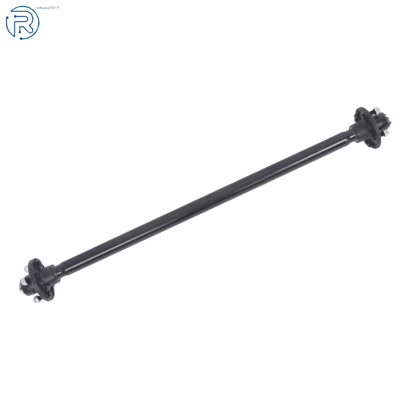 2000 lbs 44" Hub Face Trailer Axle with U-Bolt Kit for Boat RV Utility