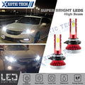 2X Ultra 6000K White COB LED Headlight High Beam Kit for Honda (2010–2020)