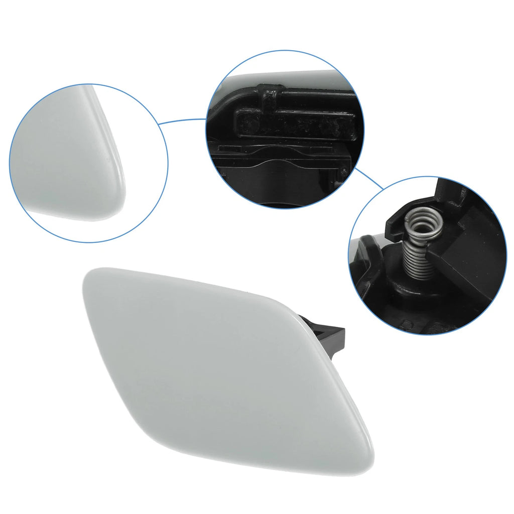 Right Side Front Bumper Headlight Washer Nozzle Cover for BMW 328i (2012–2015) 726215207064
