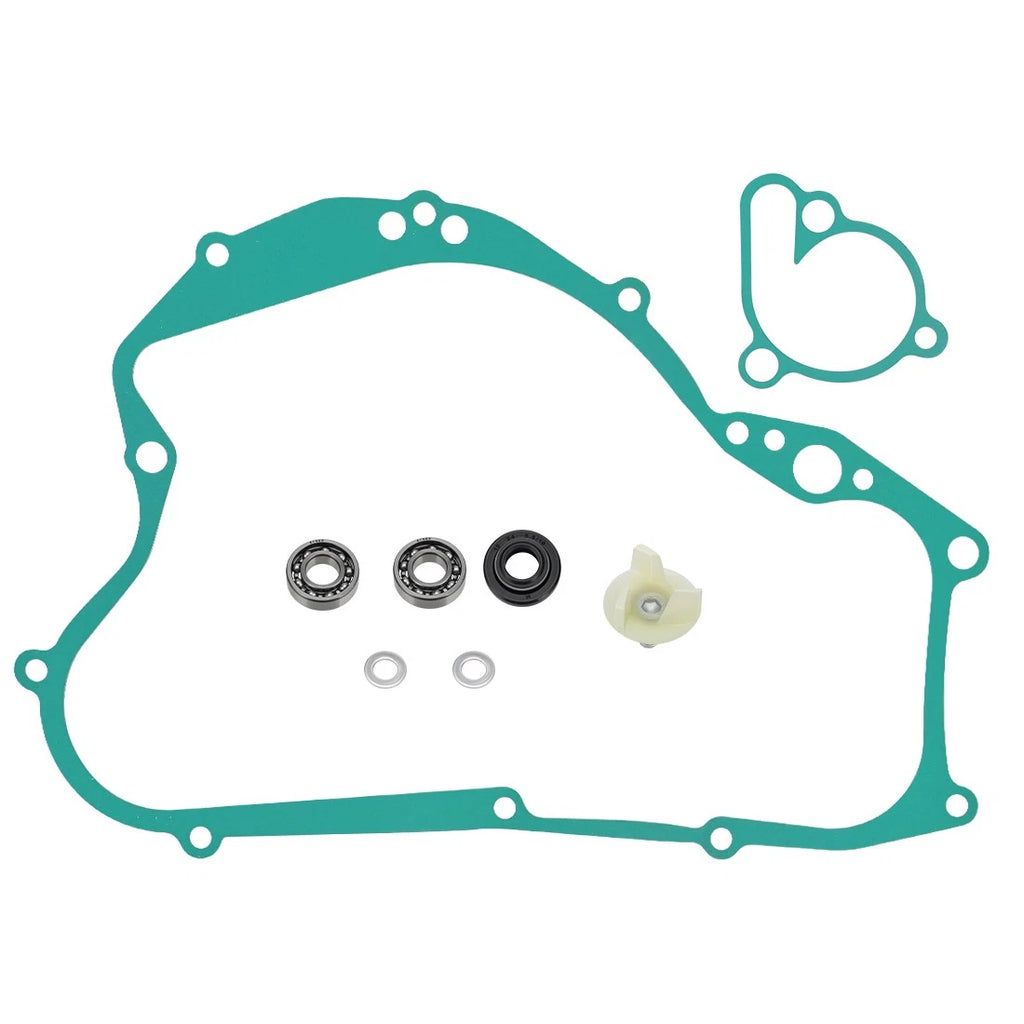Water Pump Rebuild Kit for Suzuki RM125 (2001–2006) - Impeller, Shaft, Gasket, Seal