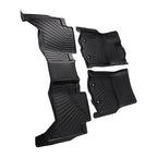 Set of 4 3D Mold Carpert Floor Mats for Toyota Tacoma Double Cab (2016–2017)