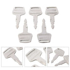 5 x KV02 Heavy Equipment Ignition Keys for Kato Excavator Models (HD)