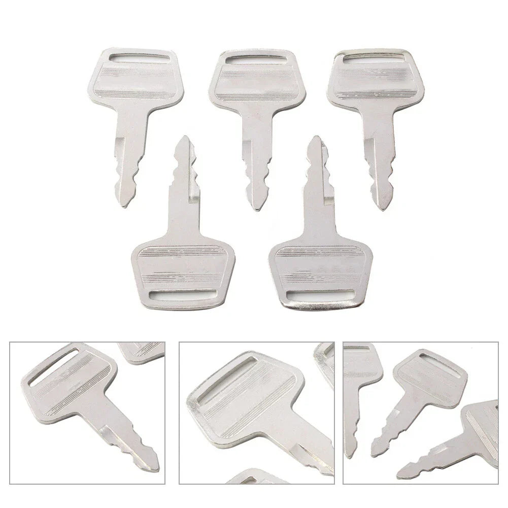 5 x KV02 Heavy Equipment Ignition Keys for Kato Excavator Models (HD)